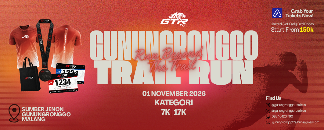 GUNUNGRONGGO TRAIL RUN